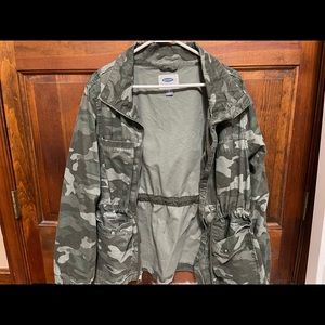 Army Print Jacket